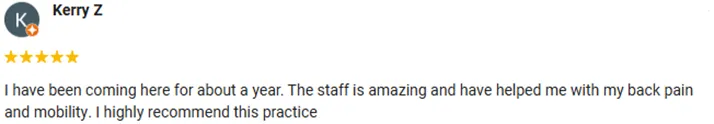 Chiropractic Estero FL Kerry Z Testimonial